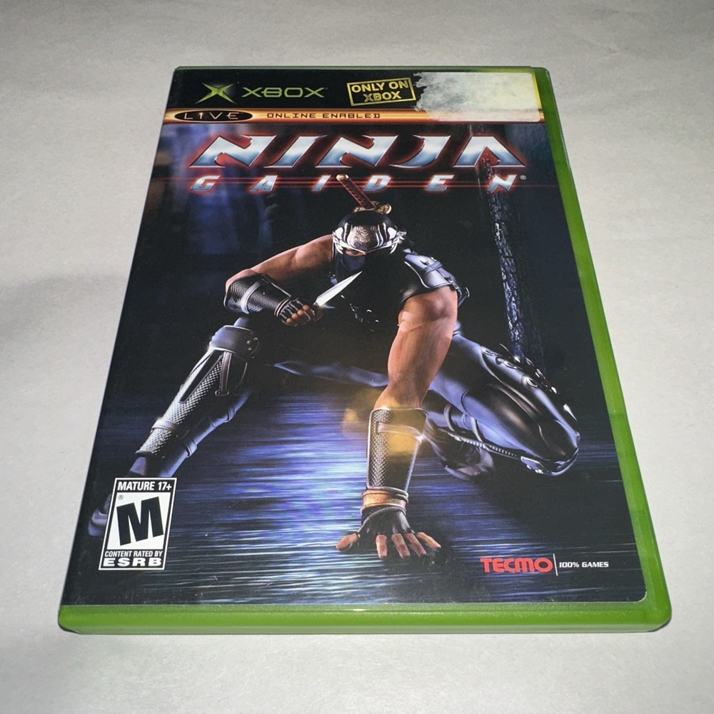 Ninja Gaiden (Xbox, 2004) Complete CIB with Registration Card